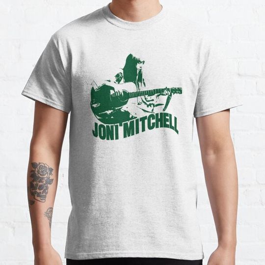 Discover Joni Mitchell Canadian-American singer green art