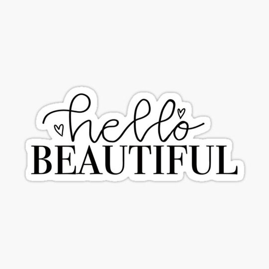 Discover Hello Beautiful Hand-Lettering