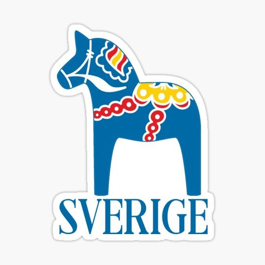 Discover Sverige Dala  Dalarna Sweden Horse Dalecarlian Swedish Dalahost