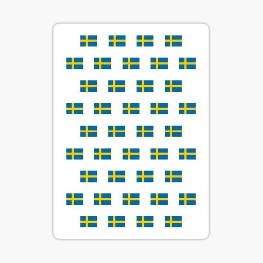 Discover Flag of Sweden, pattern