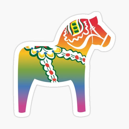 Discover Dalahäst  -  Dala Horse goes pride
