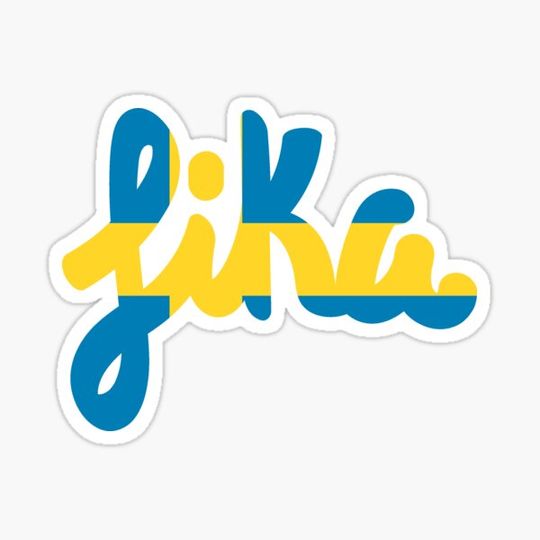 Discover Swedish Flag Fika Script