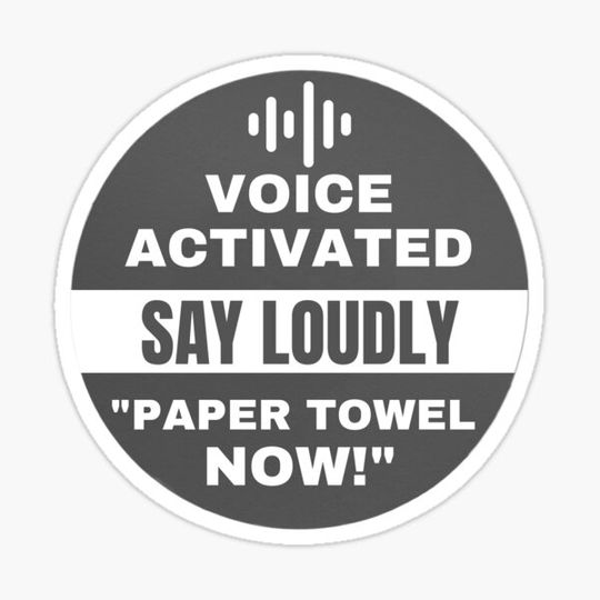 Discover Voice activated paper towel dispenser prank