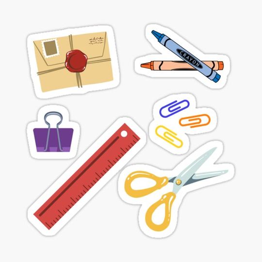 Discover Stationery sticker pack