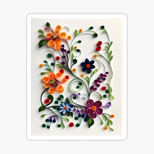 Discover Paper Cut Flowers 01