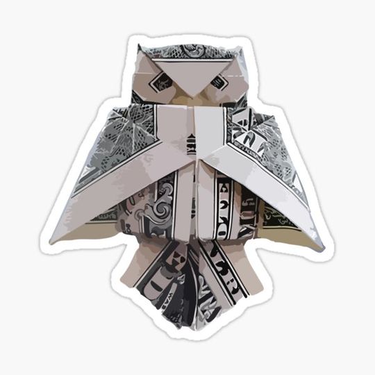 Discover Dollar bill origami animal owl cool design