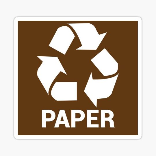 Wheelie bin ! recycle bins ! PAPER ! PAPER TRASH