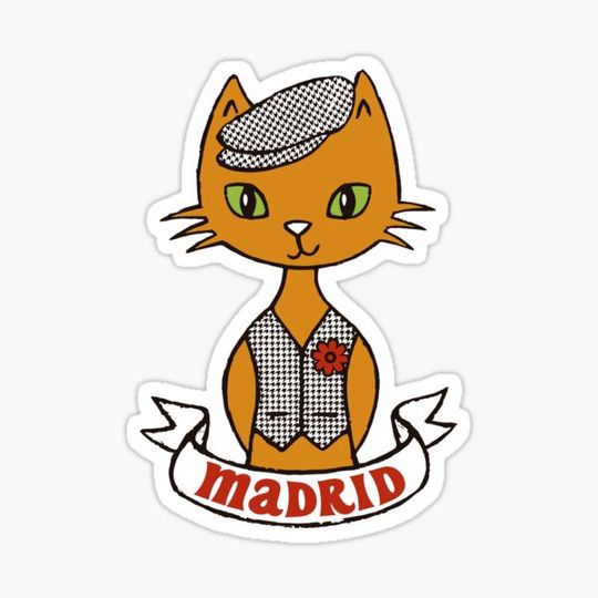 Discover Madrid Chulapo Cat