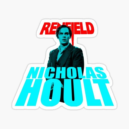 Discover Renfield movie Nicolas Cage Nicholas Hoult design ironpalette