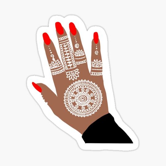 Discover Mendhi Stickie