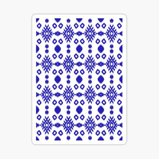 Discover title Motif ethnic ikat seamless