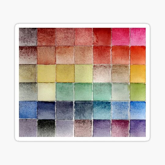 Discover Granulated Pride Watercolor Sample Batch #1