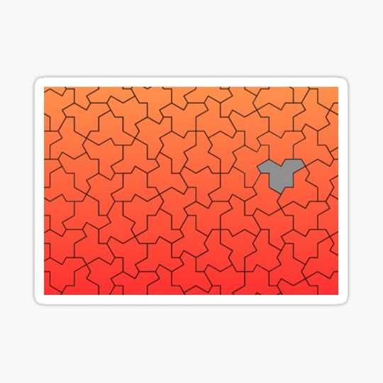 Discover Einstein tile hat figure - aperiodic pattern
