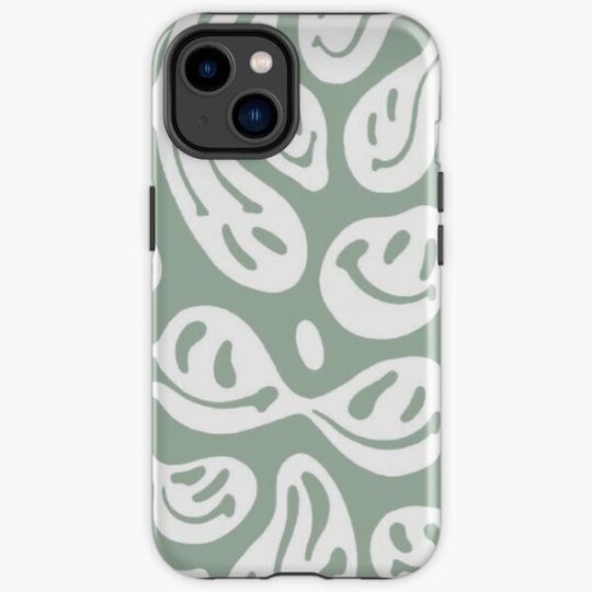 Discover Green Melted smiley faces