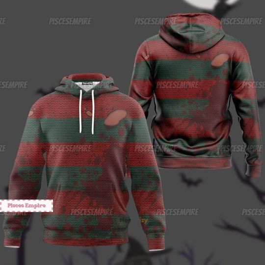 Discover Halloween Freddy Krueger Hoodie, Krueger Custom Hoodie