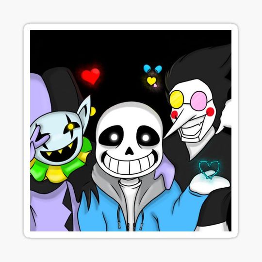 Discover Lovely Sans, Jevil and Spamton