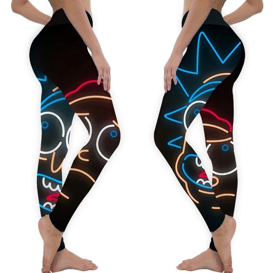 Discover Ｗｅ'ｒｅ Ｎｅｏｎ Ｍｏｒｔｙ Leggings