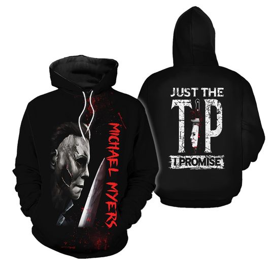 Discover Michael Myers Hoodie, Halloween Zip Hoodie, Michael Myers 3D Hoodie