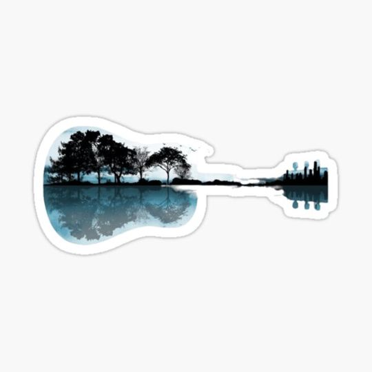 Discover Nature Reflection Guitar