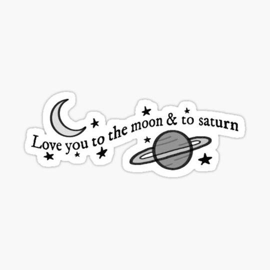 Discover To the moon and to Saturn