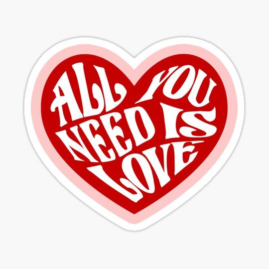 Discover All You Need Is Love | Hydro Phone Laptop Water bottle