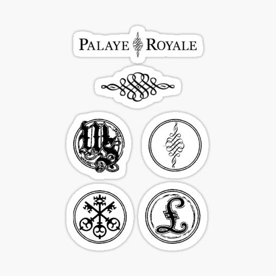 Palaye Royale sticker pack