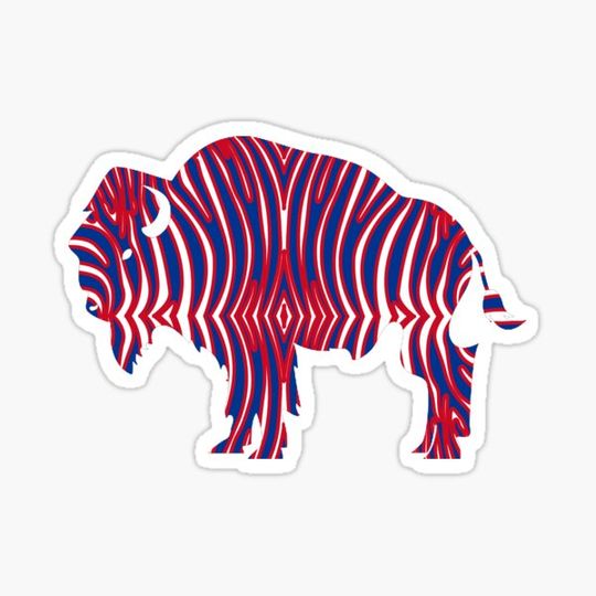 Discover Zebra stripe Buffalo New York Bison