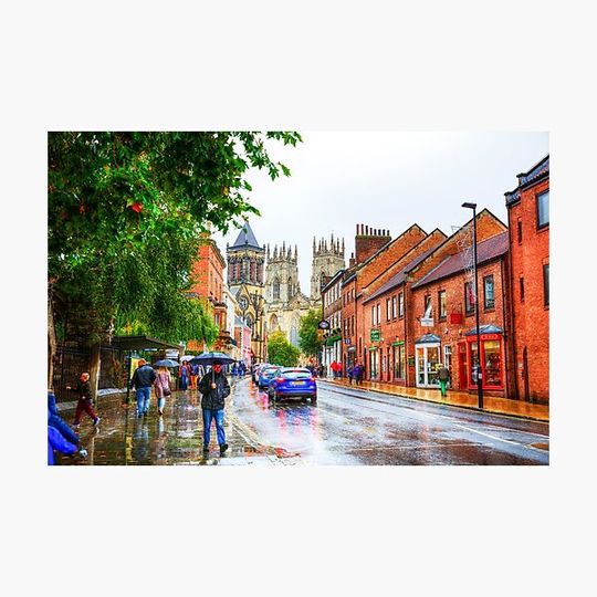 Discover York City And Minster In The Rain