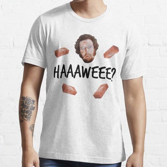 Discover Home Alone Shirt - Marv Haaawee?! - Funny Wet Bandits T-Shirt - Suck Brick Kid