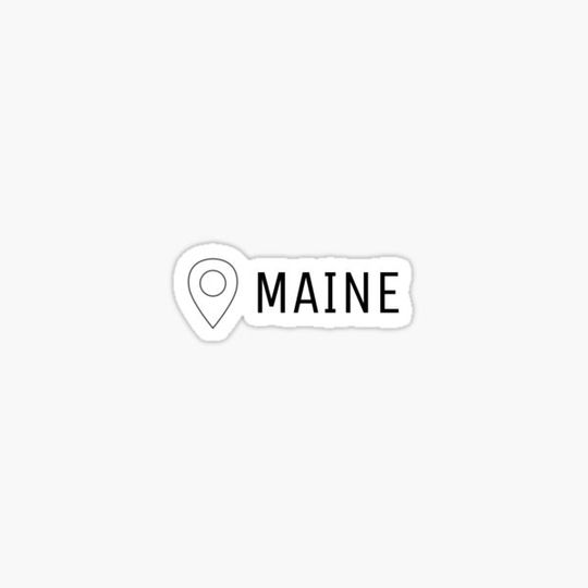 Discover Maine Pin