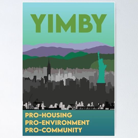 Discover New York City YIMBY Poster