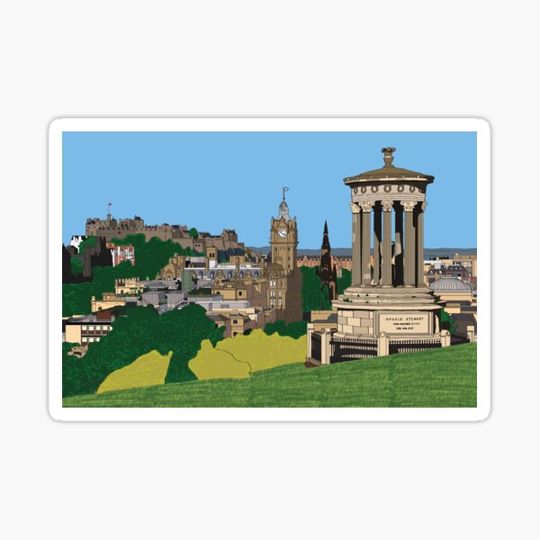 Discover Edinburgh Skyline from Calton Hill