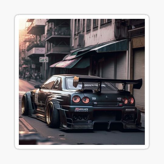 Discover Anime Skyline R34 GTR