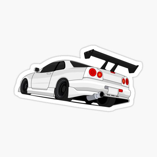 Discover R34 Skyline GTR (White)