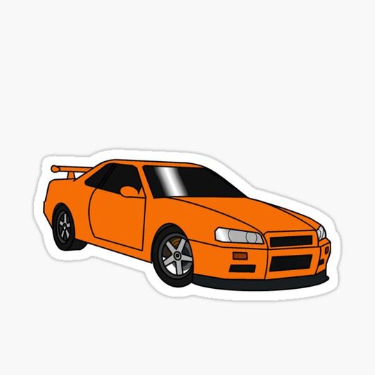 Discover Skyline Street Car Orange