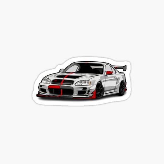 Discover Cartoon JDM Car