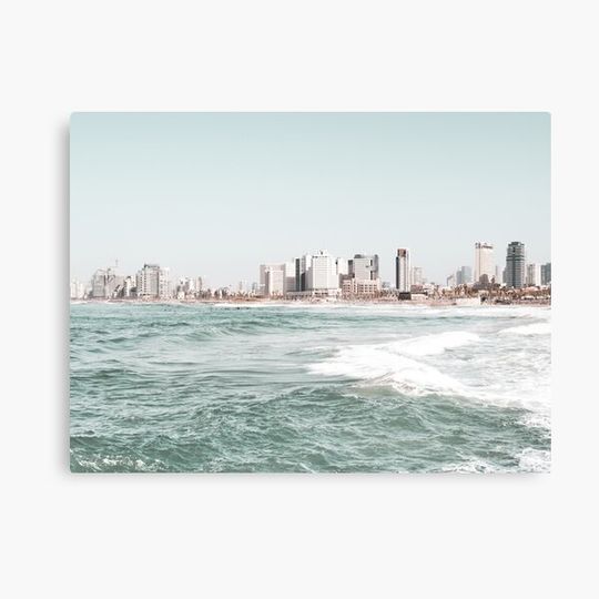 Discover Tel Aviv Skyline beach in Israel nature photography