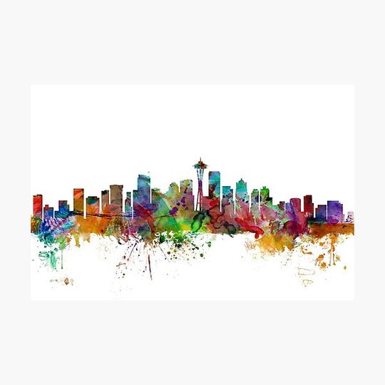 Discover Seattle Washington Skyline