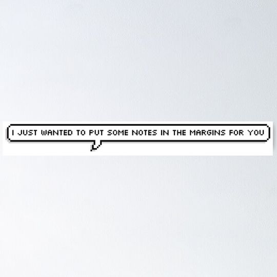 Discover notes in margins rj