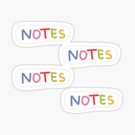 Discover Colorful Week Planner Stickers
