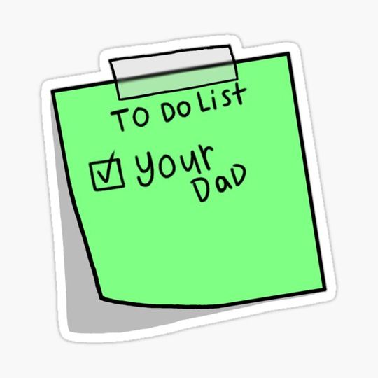 Discover Your Dad Sticky Note
