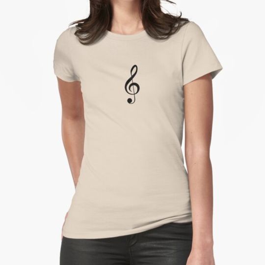 Discover Treble Clef Musical Musician Baby Jumpsuit T-Shirt Bedpsread Duvet Sticker