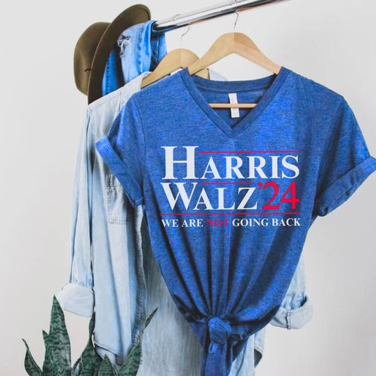 Discover Kamala Harris V-Neck Tee Shirt