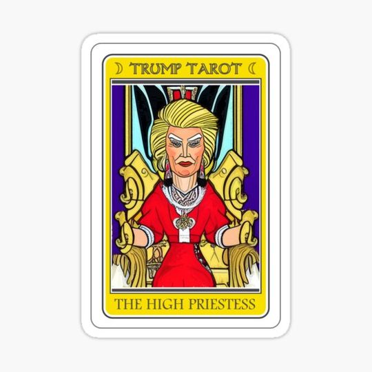 Discover Trump tarot card: The High Priestess [Create a set!]