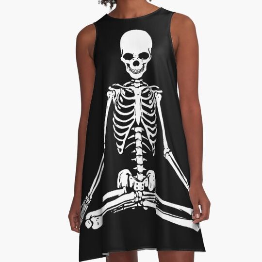 Discover Meditating Skeleton