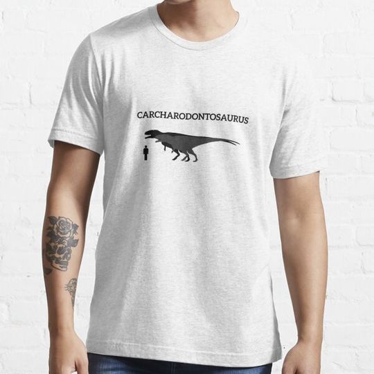 Discover Carcharodontosaurus dinosaur size gift idea