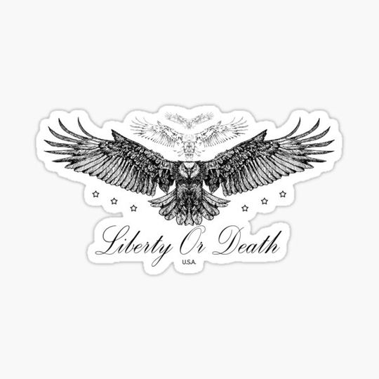 Discover Liberty Or Death - Bald Eagle USA
