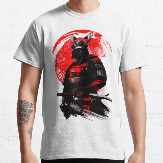 Discover Japanese Red Samurai Warrior