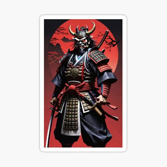 Discover Japanese Samurai Demon LXIV