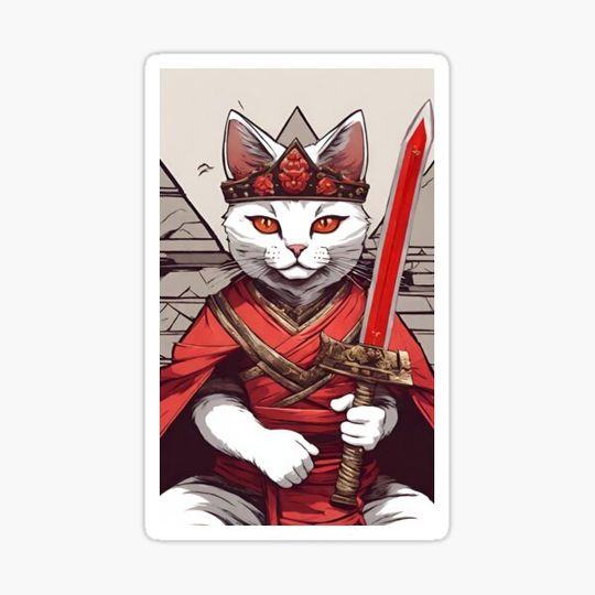 Catana The Samurai Cat as Pharos